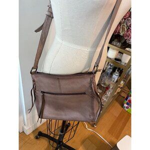 FRYE Freya Leather Crossbody in Cocoa Brown